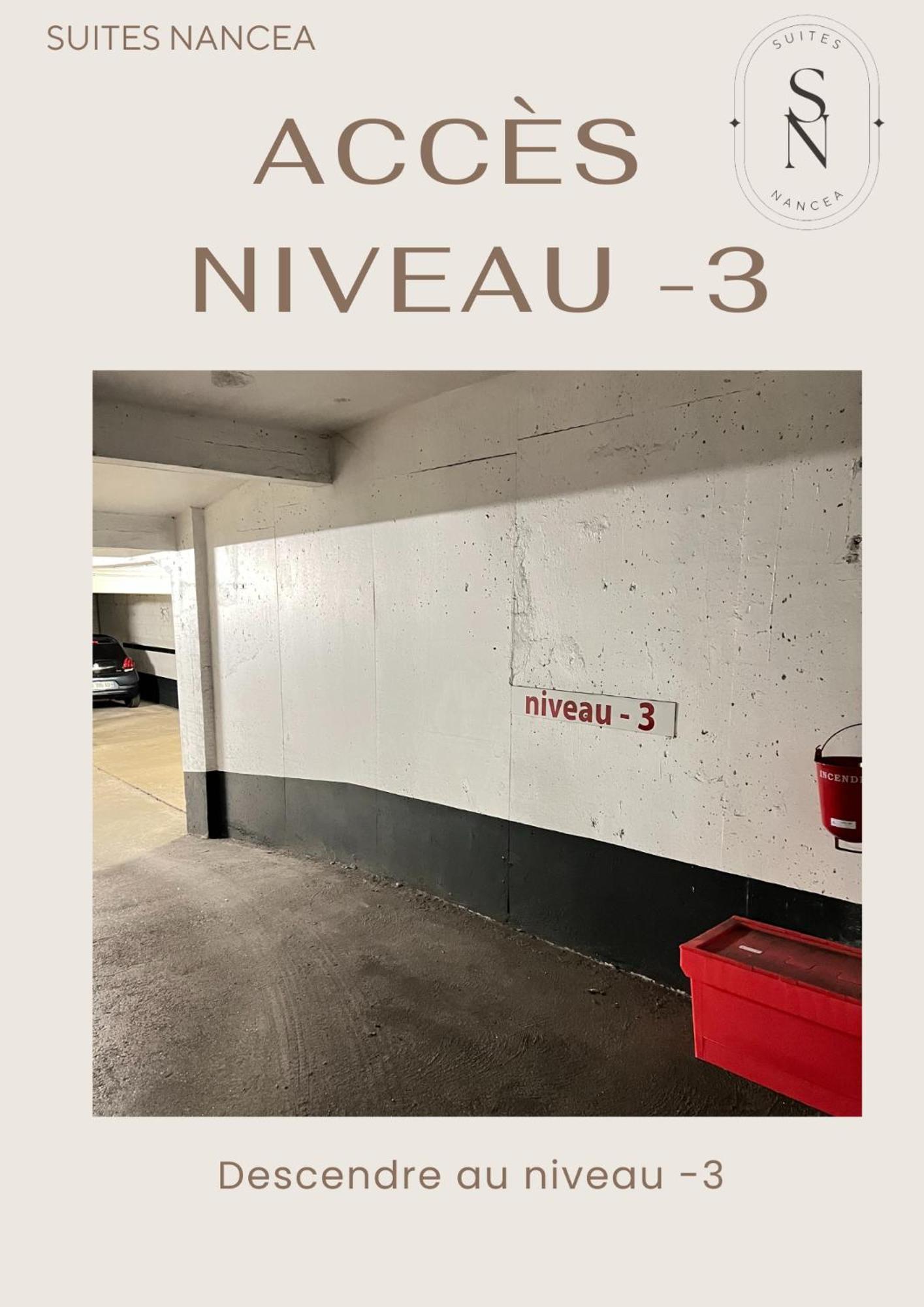 Vue Sur Le Palais - Nancy Gare Congres - Parking - T3 Apartamento Exterior foto
